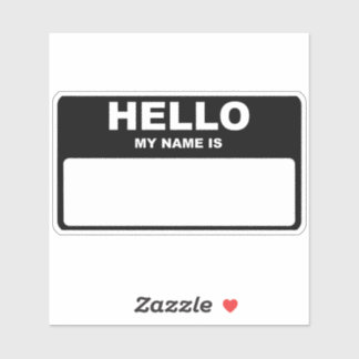 こんにちは シール