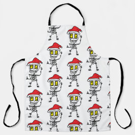 こんにちは：スカリー間抜けホリデー エプロン