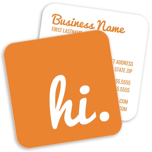 こんにちは スクエア名刺