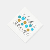 こんにちは スタンダードカクテルナプキン (角)