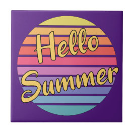 こんにちは タイル