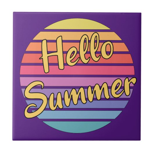 こんにちは タイル (正面)