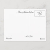 こんにちは…タホ湖 ポストカード (裏面)