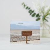 こんにちは…デスバレー国立公園 ポストカード (スタンド正面)