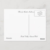 こんにちは…デスバレー国立公園 ポストカード (裏面)