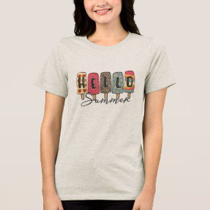 こんにちは トライブレンドTシャツ