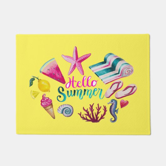 こんにちは ドアマット (正面)