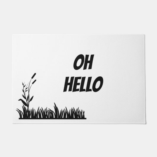 こんにちは ドアマット (正面)