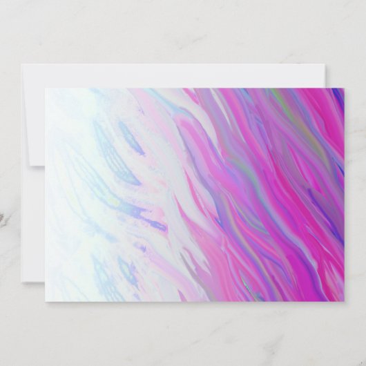 こんにちは、ドリー 招待状 (裏面)