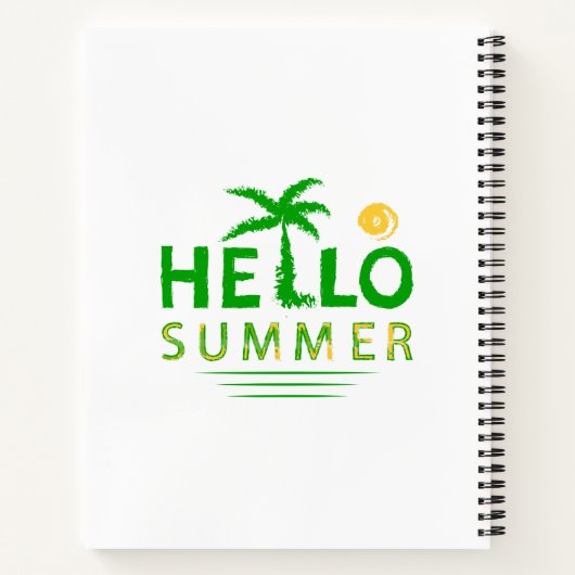 こんにちは ノートブック (裏面)