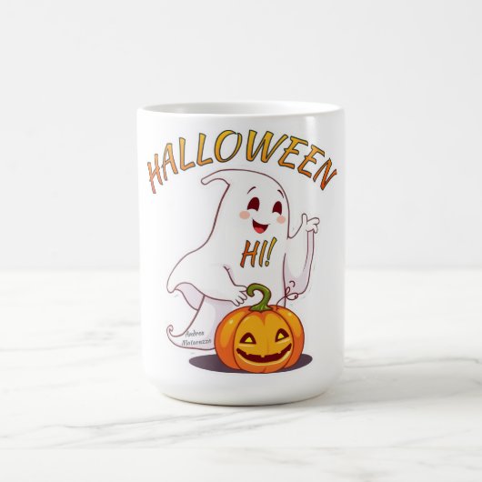 こんにちは!ハロウィン コーヒーマグカップ (中央)