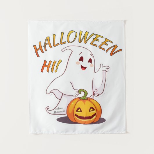 こんにちは!ハロウィン タペストリー (正面)