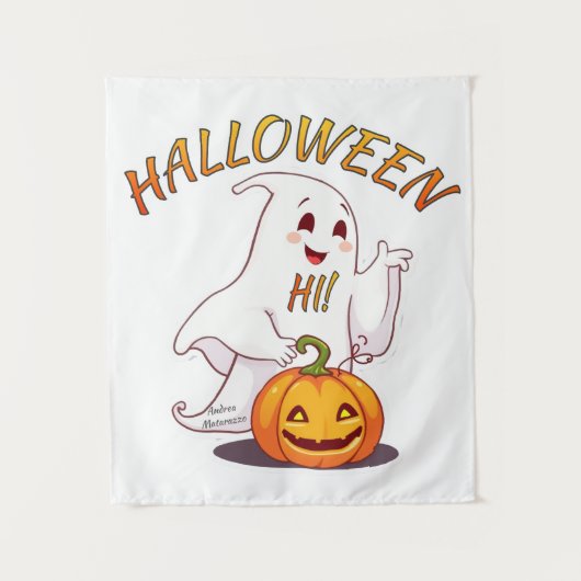 こんにちは!ハロウィン タペストリー (正面)