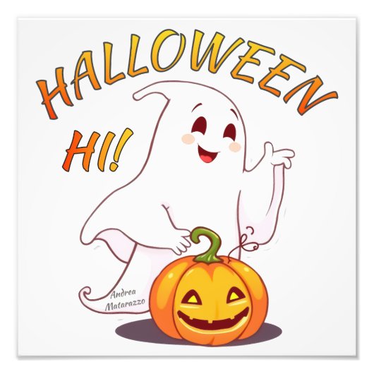 こんにちは!ハロウィン フォトプリント            (正面)