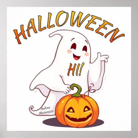 こんにちは!ハロウィン ポスター (正面)