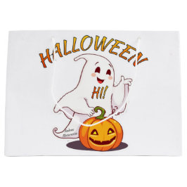 こんにちは!ハロウィン ラージペーパーバッグ