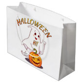 こんにちは!ハロウィン ラージペーパーバッグ (裏面アングル)