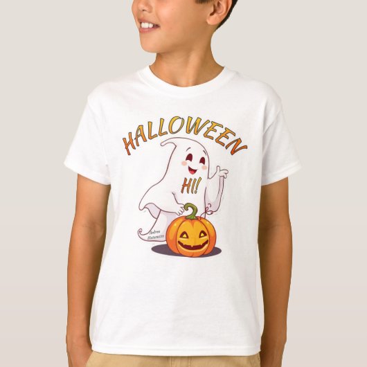 こんにちは!ハロウィン Tシャツ (正面)