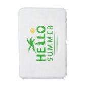 こんにちは バスマット (正面縦)