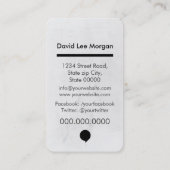 こんにちは/バブルチャット 名刺 (裏面)