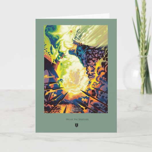 こんにちは、ビッグブラザー カード (正面)