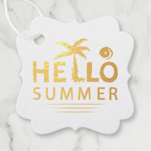 こんにちは フェイバータグ (正面)