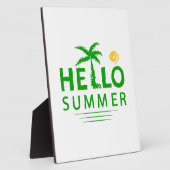 こんにちは フォトプラーク (側面)