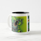 こんにちは-フラクタル ツートーンマグカップ (正面左)