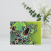 こんにちは – フラクタル ポストカード (スタンド正面)