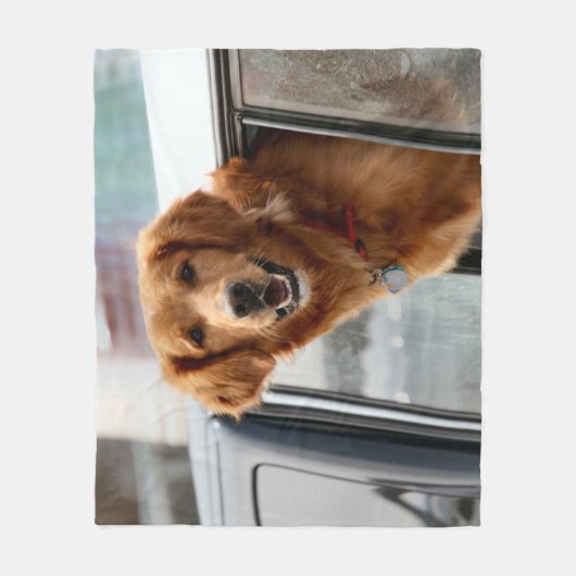 こんにちは フリースブランケット (正面)