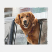 こんにちは フリースブランケット (正面(横))