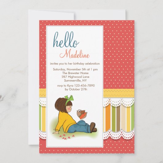 こんにちは フレンド インビテーション (正面)