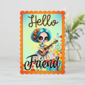 こんにちは、フレンド・シュガー・スカル サンキューカード (スタンド正面)