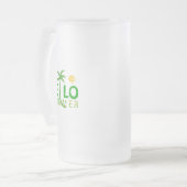 こんにちは フロストグラスビールジョッキ (正面左)