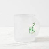 こんにちは フロストグラスマグカップ (正面右)