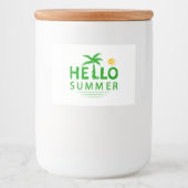 こんにちは フードラベル (正面)