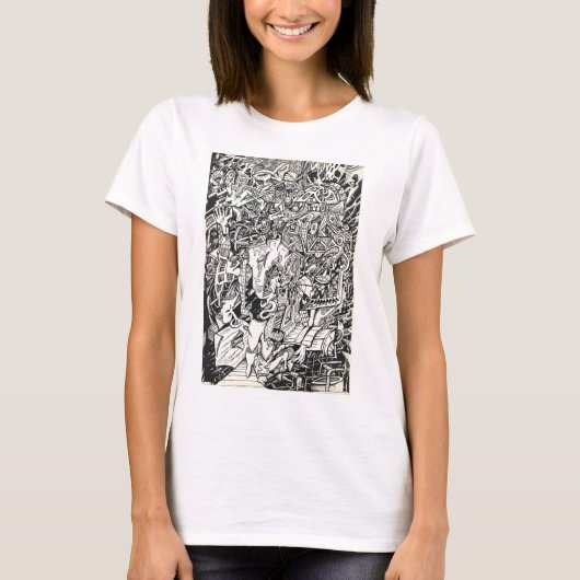 "こんにちは！"、ブライアン・ベンソン Tシャツ (正面)