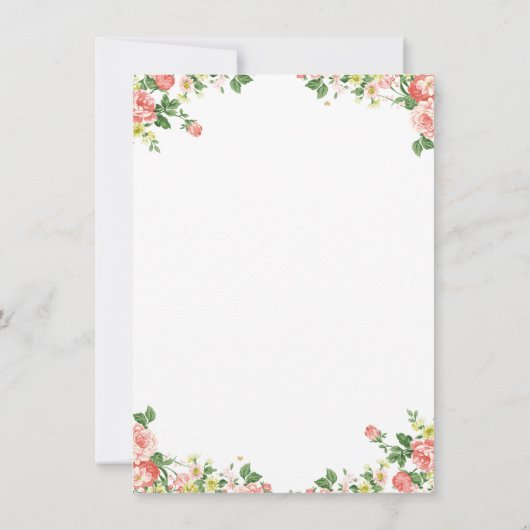 こんにちは、ブーツ女性のカーボーイベビーシャワー招待状 サンキューカード (裏面)