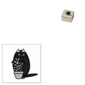 こんにちは、プラント ラバースタンプ (押印)