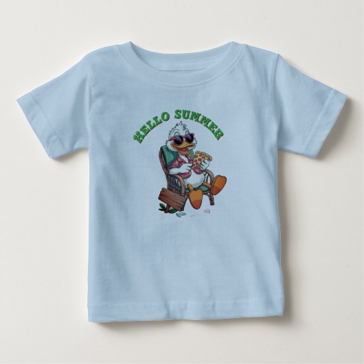 こんにちは ベビーTシャツ (正面)