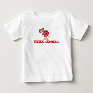 こんにちは ベビーTシャツ