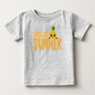 こんにちは ベビーTシャツ