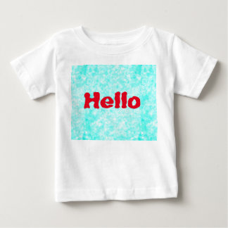 こんにちは ベビーTシャツ