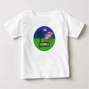 こんにちは ベビーTシャツ