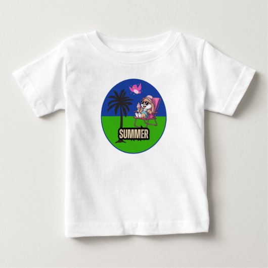 こんにちは ベビーTシャツ (正面)