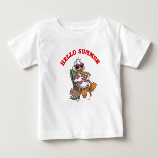 こんにちは ベビーTシャツ (正面)