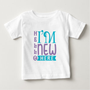 こんにちは ベビーTシャツ