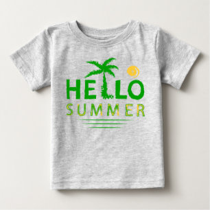 こんにちは ベビーTシャツ