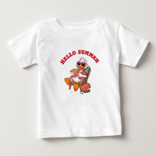 こんにちは ベビーTシャツ (正面)