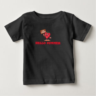 こんにちは ベビーTシャツ